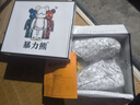 暴力熊（VIOLENTBEAR）男鞋春秋夜光板鞋休閑情侶透氣運動(dòng)鞋子889YF白灰色【夜光款】42 曬單實(shí)拍圖