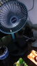 電風(fēng)扇家用桌面風(fēng)扇新款折疊伸縮臺扇USB小風(fēng)扇便攜學(xué)生宿舍制冷輕音風(fēng)扇 黑色升級版大風(fēng)力充電款 曬單實(shí)拍圖