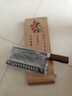 盧大錘1斤軸承鋼老式手工鍛打斬切兩用砍骨頭刀熟食刀燒臘刀菜刀 曬單實(shí)拍圖