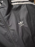 adidas情侶款復(fù)古風(fēng)梭織立領(lǐng)夾克外套男女阿迪達(dá)斯官方三葉草 深灰 M 曬單實(shí)拍圖