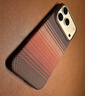 PITAKA適用蘋(píng)果iPhone17ProMax手機殼相機按鍵全包磁吸凱夫拉芳綸碳纖維紋裸機手感編織高級感保護套日落 曬單實(shí)拍圖