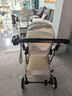 酷貝樂（coballe）嬰兒車0-3歲用折疊可坐可躺減震遛娃神器輕便溜娃新生兒寶寶推車 極光白(輕巧便攜+全罩遮陽) 曬單實拍圖
