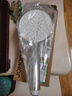 九牧（JOMOO）花灑噴頭浴室增壓出水手持花灑頭 【三功能】S260033-2B01-1 曬單實(shí)拍圖