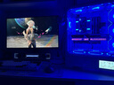 瓦爾基里（VALKYRIE）VK03 WHITE 白色 ATX 游戲電腦臺式機箱 支持360水冷 6.2吋觸摸屏 270°海景房 曬單實(shí)拍圖