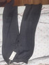 三彩2025冬季新款毛呢休閑褲長(cháng)褲高腰微喇褲顯瘦保暖喇叭褲時(shí)尚M 花灰色 M 160/68A 160/68A 曬單實(shí)拍圖