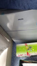 奧克斯（AUX）家用雙門(mén)迷你小型冰箱 冷藏冷凍保鮮小冰箱 宿舍租房節能電冰箱 【國家補貼】BCD-24K118 基礎款 銀色 曬單實(shí)拍圖
