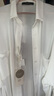 COCOBELLA微透視蝙蝠袖休閑白襯衫女Oversize遮陽(yáng)開(kāi)衫SR3193 白色 M 曬單實(shí)拍圖