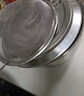 海伊朵豬油盆不銹鋼大漏勺廚房用品配件家用漏勺過(guò)濾網(wǎng)帶蓋油盆裝豬油罐 漏勺+油盆+密網(wǎng)+蓋子 【24cm】家用款 曬單實(shí)拍圖