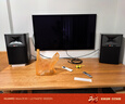 JBL 4329P HiFi音響2.0l有源音箱 復(fù)古監(jiān)聽揚(yáng)聲器播放器  高保真發(fā)燒級電視書架箱 黑色 曬單實(shí)拍圖