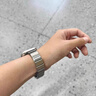 圣卡泊適用蘋果手表表帶iWatchs10代金屬女款applewatch9小蠻腰鏈?zhǔn)胶踫8夏天新款41mm透氣Ultra簡約 銀色 iwatch10代【42MM表盤】 曬單實(shí)拍圖