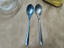 半物生活純鈦勺子高顏值湯勺戶(hù)外餐勺兒童家用吃飯勺耐高溫調羹湯匙咖啡勺 曬單實(shí)拍圖