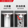 潛水艇全銅防臭地漏超薄 衛生間鍍鉻亮面40管徑洗衣機干區淋浴地漏廚房 淋浴地漏 曬單實(shí)拍圖