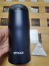 虎牌（TIGER）不銹鋼保溫保冷杯原裝進(jìn)口男女水杯MJA-B036-ANT藏黑色360ML 曬單實(shí)拍圖