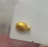 六福珠寶 足金鯉魚(yú)黃金擺件 金重約0.6克-金鯉魚(yú)一粒裝 曬單實(shí)拍圖