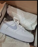 NIKE耐克官方正品 AIR FORCE 1 (GS) AF12025秋季青少年運(yùn)動(dòng)休閑鞋 CT3839-112 39 曬單實(shí)拍圖