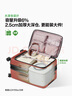 不萊玫行李箱女拉桿箱登機(jī)旅行箱男密碼大容量側(cè)開三代28英寸 巖石紅色 曬單實(shí)拍圖