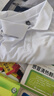 GLM短袖t恤男透氣夏季翻領(lǐng)polo衫速干T恤冰絲感休閑運動(dòng)上衣白色2XL 曬單實(shí)拍圖