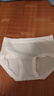 棉舒然內(nèi)褲女士夏季10A抗菌聚乳酸蠶絲底襠七夕節(jié)中高腰純色棉三角褲頭 曬單實(shí)拍圖