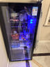 新飛 （Frestec）冰吧冷藏柜保鮮柜 歐式恒溫紅酒柜酒店家用客廳冰箱迷你小型單門(mén)辦公室保鮮展示留樣茶葉飲料柜 210升黑【23L獨立冷凍室+帶紫燈+帶鎖】 曬單實(shí)拍圖