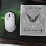 瓦爾基里（VALKYRIE）VK M3 有線/2.4G/藍(lán)牙三模電競鼠標(biāo) 8K無線接收器 40g輕量化 對稱收腰電競鼠 VK M3 Lite 白+防滑貼 曬單實拍圖
