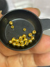 喜上眉梢足金999轉(zhuǎn)運(yùn)珠3D硬金拋光面珠磨砂路路通DIY配飾散珠送禮女 4mm古法【約1g】多顆重版 曬單實(shí)拍圖