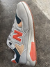 新百倫品牌運動(dòng)鞋子男女鞋休閑N字580秋冬百搭旅游休閑情侶總統慢跑步鞋 ZS580碳灰橘（升級版） 43 曬單實(shí)拍圖