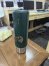 燜茶保溫杯316老白茶悶泡杯大容量家用杯子高檔創(chuàng  )意水杯 綠色（送長(cháng)茶倉） 600ML 曬單實(shí)拍圖