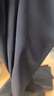 名創(chuàng)優(yōu)品（MINISO）涼感冰絲褲子男夏季新款舒適透氣顯高顯瘦直筒休閑褲 黑 L 曬單實拍圖