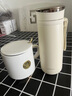 Vanow保溫杯2025新款女士高顏值陶瓷內(nèi)膽水杯生日禮物教師節(jié)高檔禮盒 暖杏白-陶瓷內(nèi)膽【紅禮盒】 曬單實拍圖