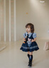 G.DUCKKIDS小黃鴨洛麗塔公主裙女童連衣裙夏季朱迪兔子警官衣服兒童生日禮服 連衣裙 120 尺碼5~6歲【110-120cm】 曬單實(shí)拍圖