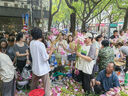 蔻馳（COACH）【官方】奧萊女士女包經(jīng)典標(biāo)志CITY拉鏈托特包老花city30 沙黃色/粉筆白色（新版） 曬單實(shí)拍圖