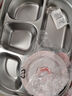 蘇泊爾（SUPOR）飯盒316L不銹鋼便攜飯盒中小學(xué)生便當(dāng)盒打飯分格餐盒 曬單實拍圖