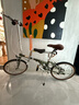 大行（DAHON）20英寸鉻鉬鋼7速男女式學(xué)生復古單車(chē)HAC072 橄欖綠 曬單實(shí)拍圖