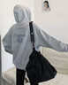 adidas 2025新款運動(dòng)連帽夾克外套男女秋季阿迪達斯官方三葉草 淺麻灰   L 曬單實(shí)拍圖
