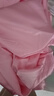 睡裙女夏季仿真絲綢吊帶高級感睡衣性感冰蠶絲薄款女士大碼家居服 粉色001 2XL 【120-130斤】帶胸墊 曬單實(shí)拍圖