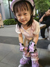 斯威（SWAY）輪滑鞋兒童溜冰鞋男女童初學(xué)套裝中小學(xué)滑輪滑冰旱冰鞋成人直排輪 莫紫八輪全閃+頭盔護具+一體支架 S (適合3-5歲)平時(shí)鞋碼25-30 曬單實(shí)拍圖