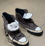 匡威（Converse） 匡威1970S新款灰色高幫防潑水字母印花男女復古帆布鞋/A09484C 棕色高幫 a09484c 36.5 (230mm) 曬單實(shí)拍圖