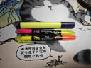 派通（Pentel）雙頭雙色熒光筆學(xué)生標(biāo)劃重點(diǎn)醒目記號(hào)筆SLW8 粉色 3.0mm 曬單實(shí)拍圖