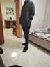 肯奈迪搖粒絨外套男爸爸加厚顆粒絨開(kāi)衫粒子絨上衣男士春季外套抓絨外衣 灰色 3XL 【170CM-180CM】 曬單實(shí)拍圖