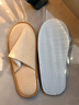 liomirror一次性拖鞋加厚家用待客旅行防滑五星級酒店專(zhuān)用高級感拖鞋5雙裝 曬單實(shí)拍圖