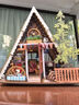 若來(lái)（Rolife）三角木屋手工DIY小屋藝術(shù)屋房子歐式別墅微縮模型禮物 三角木屋 曬單實(shí)拍圖