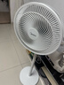 美的（Midea）電風(fēng)扇家用7葉落地扇搖頭電風(fēng)扇循臥室宿舍輕音風(fēng)扇臺式桌面小型風(fēng)扇臺地兩用升級款 白色丨7葉臺地兩用 曬單實拍圖