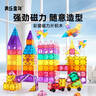 美樂(lè )童年磁力片1-3歲兒童積木光影彩窗3-6歲磁吸玩具男女孩生日禮物禮盒 曬單實(shí)拍圖