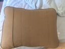 品為適用奔馳新E級E300L E260L抱枕被C260L GLC300L腰靠墊子車(chē)內用品 A款抱枕被 桐咖棕 2個(gè) 曬單實(shí)拍圖