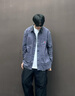 TOMMY JEANS【純棉牛津紡】25春夏男女巴恩風(fēng)燈芯絨翻領(lǐng)寬松襯衣襯衫20879 藏青色PT2 XL （推薦：170-190斤） 曬單實(shí)拍圖