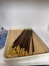 朵利高端雞翅木無(wú)漆無(wú)蠟家用實(shí)木五福臨門(mén)耐高溫金屬頭防霉抗菌筷子 【五福臨門(mén)25cm】5雙裝 曬單實(shí)拍圖