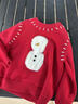 摩芭米半身裙節日兒童秋冬假兩件裙褲加絨打底褲幼兒園褲裙褲 淺棕色 90 曬單實(shí)拍圖