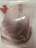 金三塔真絲文胸里外桑蠶絲性感薄款無(wú)鋼圈美背胸罩內(nèi)衣七夕情人節(jié)禮物 豆沙色3201 XL 曬單實(shí)拍圖