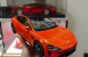 臺盈小米su7ultra車(chē)模型適用于小Mi Su7 Yu7 1:18合金車(chē)模Ultra車(chē)模 拆封不退(熔巖橙) 曬單實(shí)拍圖