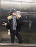 棉致座山雕大毛領(lǐng)派克服連帽棉服女冬季新款外套加厚羽棉襖絨服棉衣 鳳523黑色【高品質(zhì)】 M 110-125斤 曬單實(shí)拍圖